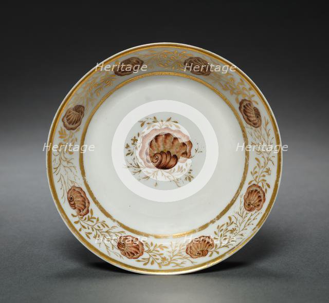 Saucer from Oliver Wolcott, Jr. Tea Service (3 of 6), 1785-1805. Creator: Unknown.
