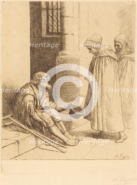 Charity (La charite). Creator: Alphonse Legros.