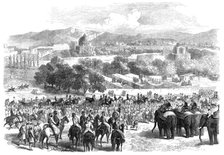 Entry of the Governor-General of India into Peshawur, 1870. Creator: Unknown.