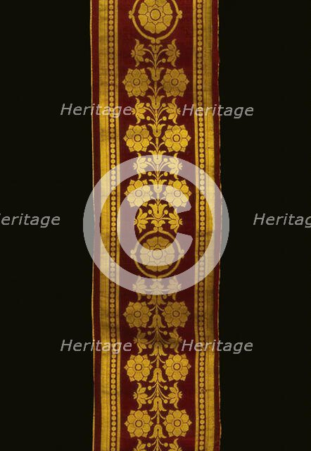 Border, France, Empire period, 1804/14. Creator: Unknown.