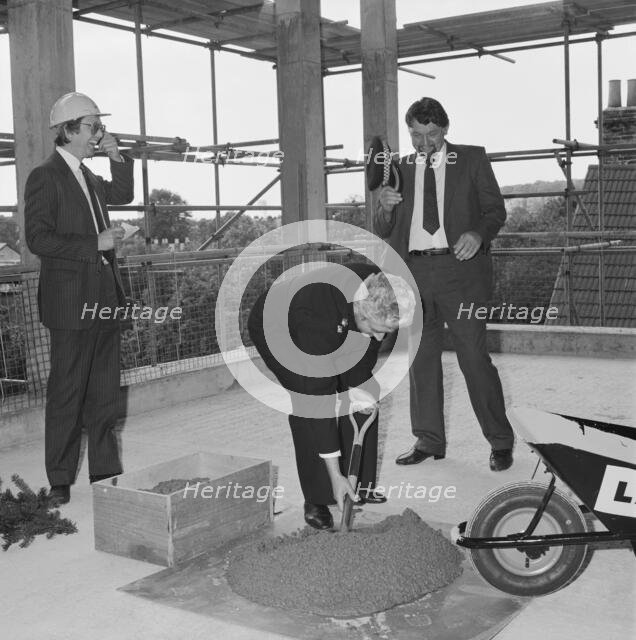 South Norwood Police Station, Oliver Grove, South Norwood, Croydon, London, 14/08/1987. Creator: John Laing plc.