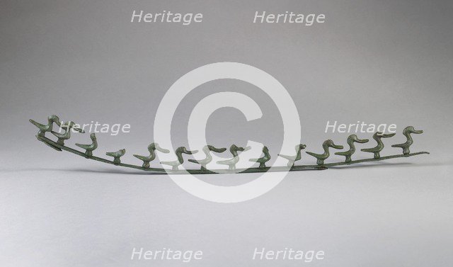 Tray, fragment, Early Iron Age, Villanovan Period, c1000-c700 BC. Artist: Unknown.