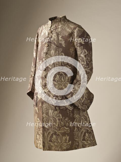 Man’s coat, France, between 1745 and 1750. Creator: Unknown.