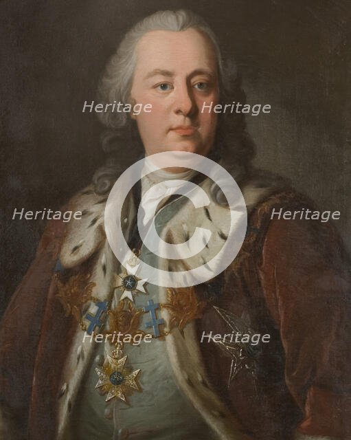 Carl Didrik Ehrenpreus, 1692-1760, count, 1754. Creator: Per Fjellström.