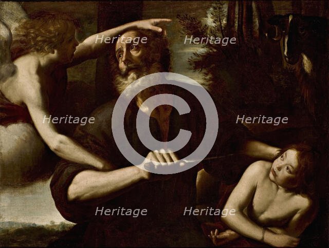 The Sacrifice of Isaac, c1618-1620. Creator: Vermiglio; Giuseppe (1585-1635).