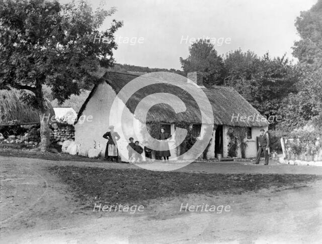 The Cottage, The Scalp near Kilternan Abbey, c1895. Creator: Robert Augustus Henry L'Estrange.