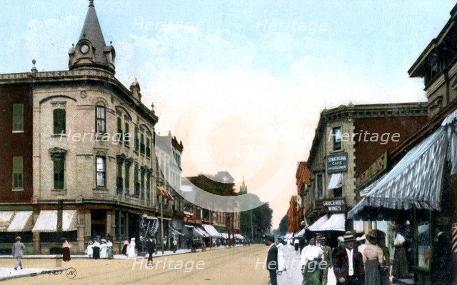 St Catherine Street, Montreal, Canada, c1900s. Artist: Unknown