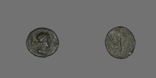 Hexas (Coin) Depicting the Goddess Demeter, after 241 BCE. Creator: Unknown.