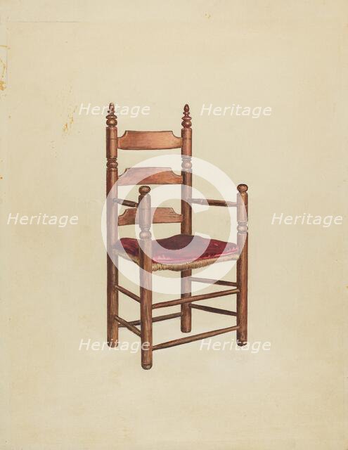 Arm Chair, c. 1940. Creator: Florence Choate.