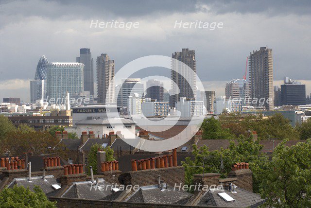 Pentonville Road, Islington, London, 2005. Creator: Derek Kendall.