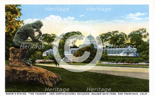 Golden Gate Park, San Francisco, California, USA, 1921. Artist: Unknown