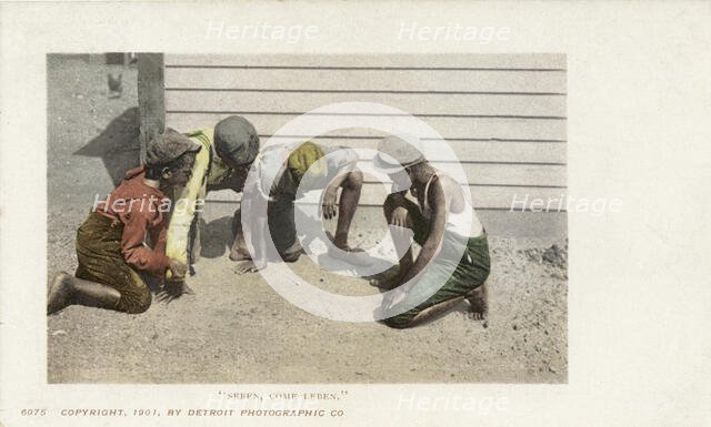 Seben come leben, 1902 - 1903. Creator: Detroit Publishing Company.
