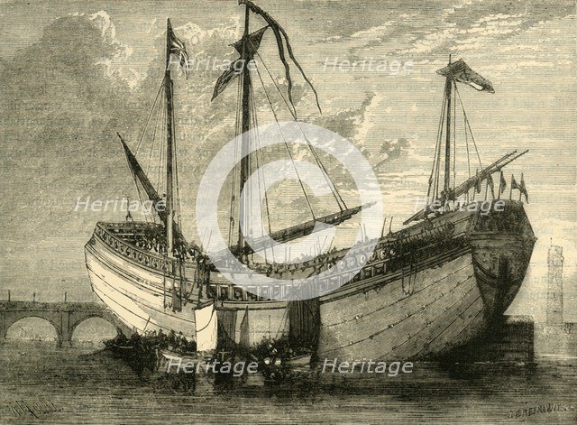 'The Chinese Junk', (1881). Creator: Unknown.
