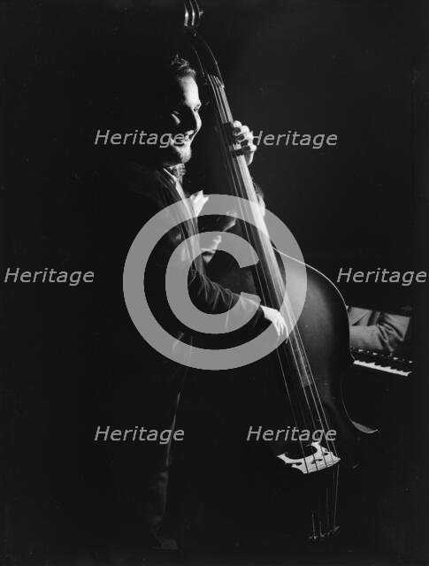 Portrait of Chubby Jackson, Downbeat, New York, N.Y., ca. Nov. 1946.  Creator: William Paul Gottlieb.