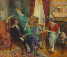 Family Group, 1910/1911. Creator: William James Glackens.