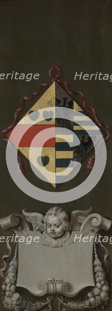 Coat of Arms of Adriana Perez, 1613-1615. Creator: Peter Paul Rubens.