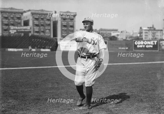 George "Hack" Simmons (baseball), 1912. Creator: Bain News Service.