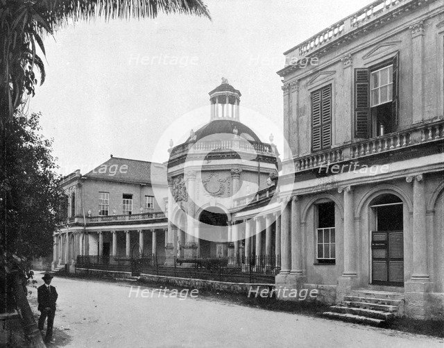Rodney's Monument, Spanish Town, Jamaica, c1905.Artist: Adolphe Duperly & Son