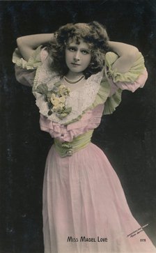'Miss Mabel Love', (1874-1953), c1930. Creators: Unknown, Johnston & Hoffmann.