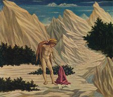 'Saint John in the Desert', c1445-1450. Artist: Domenico Veneziano.