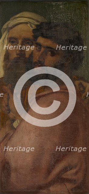 Mother of the Messiah and the Four Evangelists, 1873. Creator: Charles Verlat.