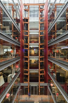 New Broadcasting House, Portland Place, Marylebone, London. 2016. Creator: Chris Redgrave.