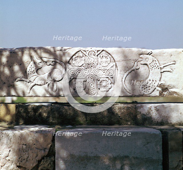 Fragment from a Byzantine church in Athens. Artist: Unknown