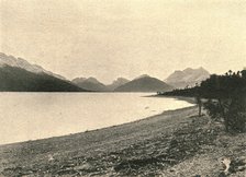 ''Le lac Wakatipou; Les Terres Du Pacifique', 1914. Creator: Unknown.