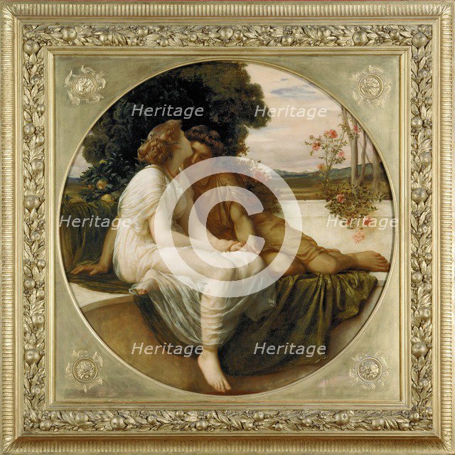 Acme and Septimius, exhibited 1868. Artist: Frederic Leighton.