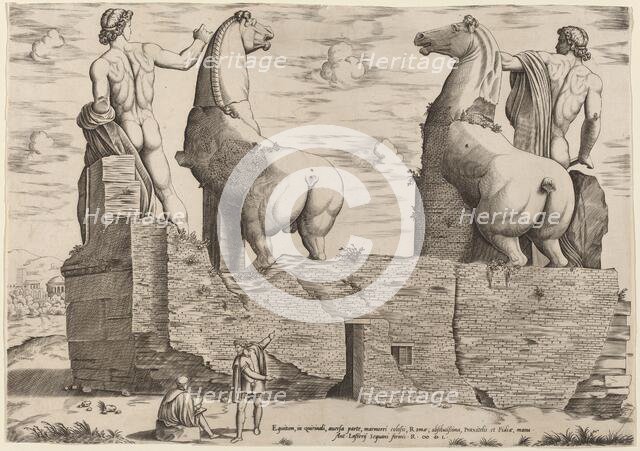 Equitum, in Quirinali, aversa parte, 1550. Creator: Unknown.