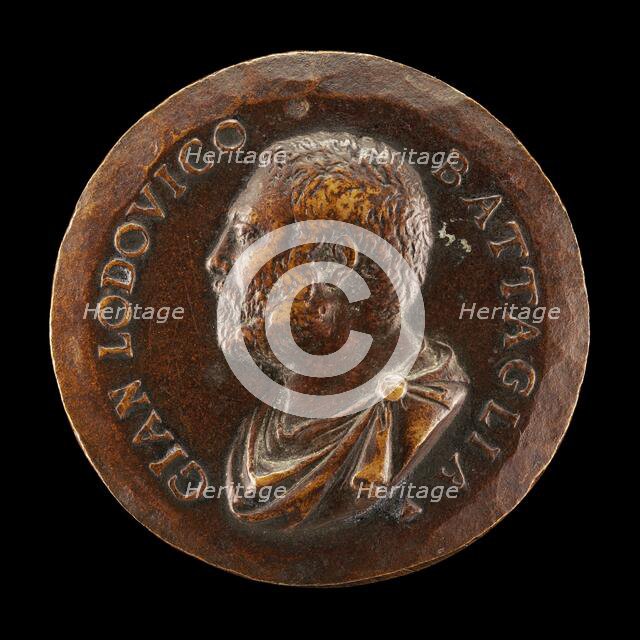 Gian Lodovico Battaglia [obverse], c. 1550. Creator: Danese Cattaneo.
