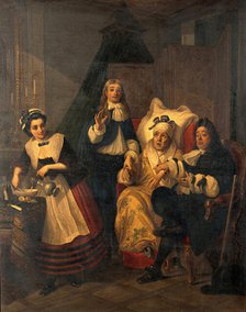 The unwilling patient. Creator: Abraham Solomon.