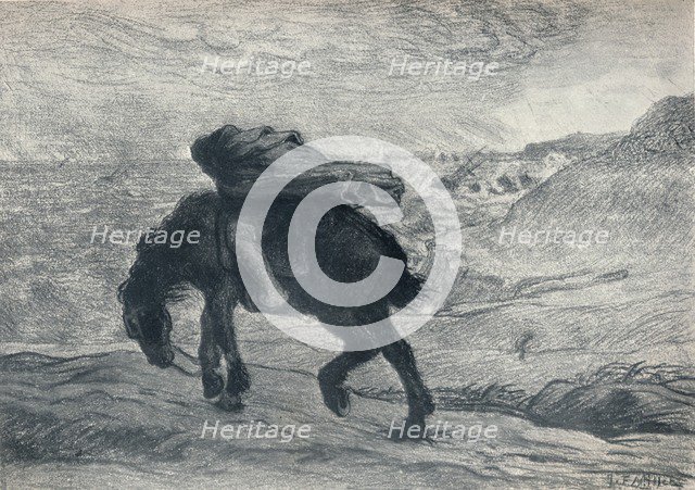 'Phoebus et Boree', 19th century. Artist: Jean Francois Millet.