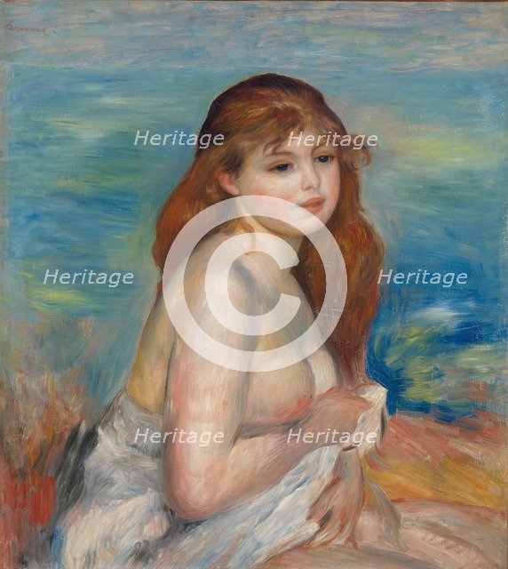 After the Bath. Artist: Renoir, Pierre Auguste (1841-1919)