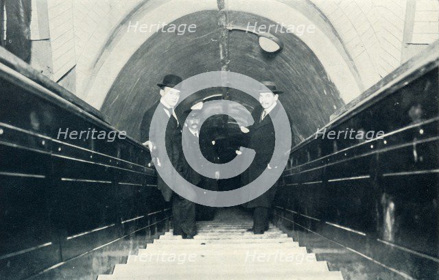 'A Moving Staircase', 1922. Creator: Unknown.