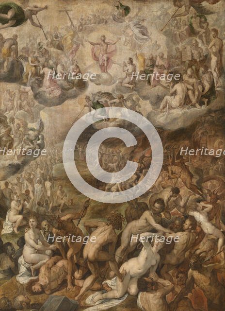 The Last Judgement, 1571. Creator: Chrispijn van den Broeck.