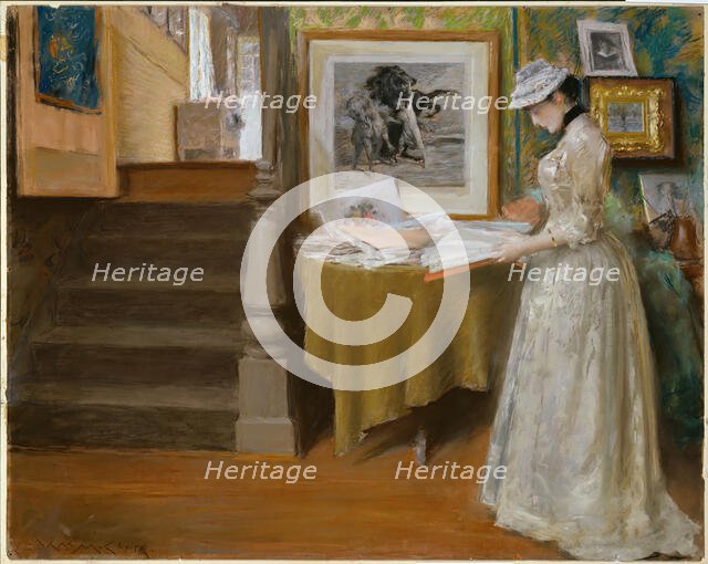In the Studio, c. 1892-1893. Creator: William Merritt Chase.