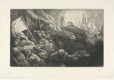 The Triumph of Death: The Proclamation. Creator: Alphonse Legros (French, 1837-1911).