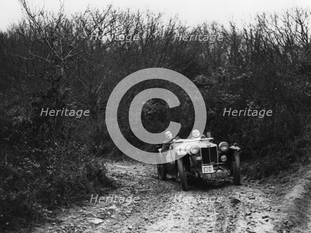 1935 MG N type Magnette, Bastock. Creator: Unknown.