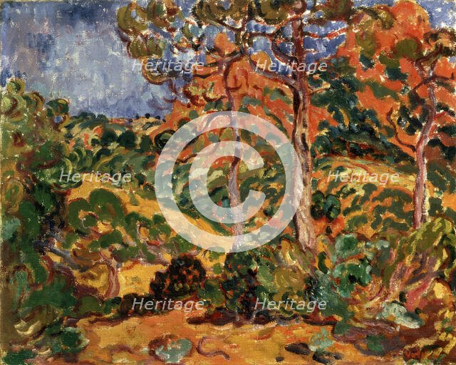 'Sunlight Under the Trees', 1908-1909.  Artist: Louis Valtat