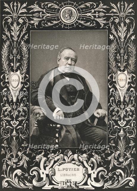 'L. Potier, Libraire', late 19th century. Creator: Dujardin.