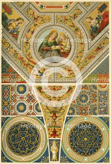 Italian Renaissance ceiling painting, (1898). Creator: Unknown.