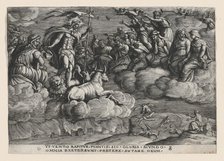 The Triumph of Eternity on Death, from The Triumph of Petrarch. Creator: Georg Pencz.
