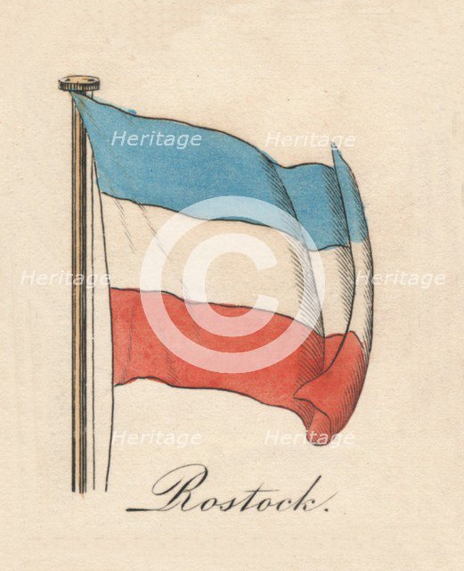 'Rostock', 1838. Artist: Unknown.