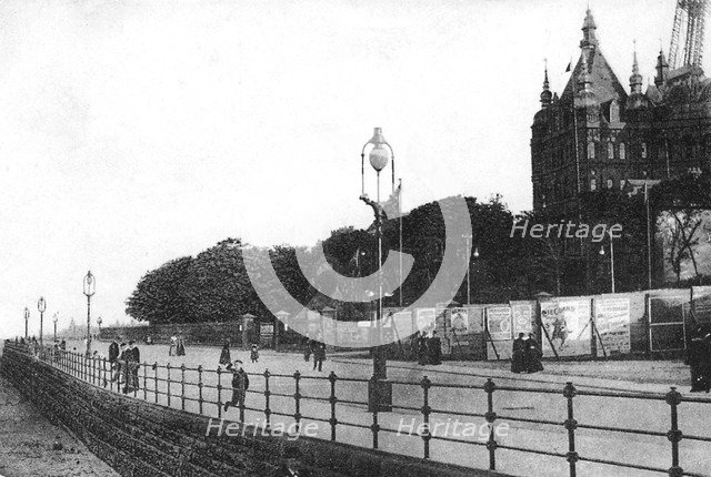 The promenade, New Brighton, East Sussex, c1900s-1920s. Artist: Unknown