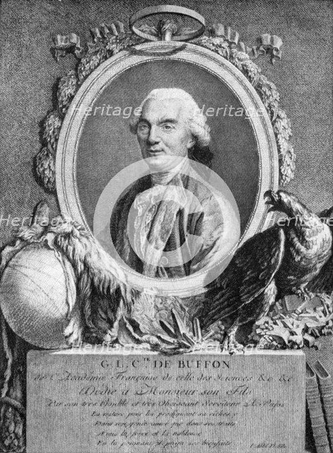 Georges-Louis Leclerc, Comte de Buffon, French naturalist, 18th century. Artist: Unknown