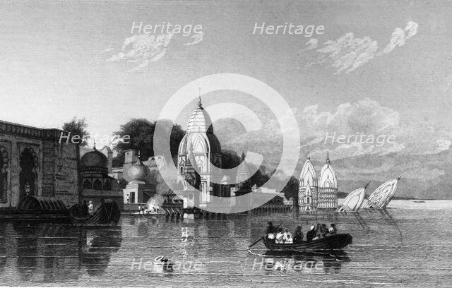 'Hindoo Temple, - Benares', 1834. Creator: Thomas Shotter Boys.