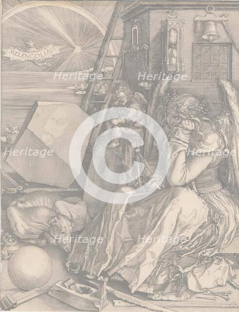 Melancholia. Creator: Albrecht Durer.