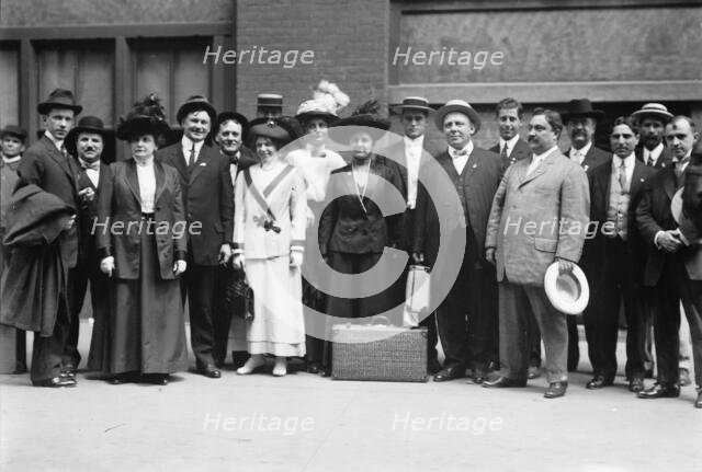 Delegates to Bull Moose Convention, Syracuse, 1912. Creator: Bain News Service.