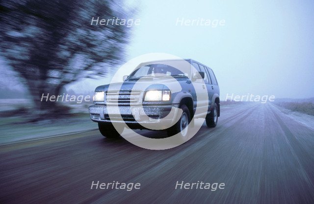 2002 Isuzu Trooper Duty 3.0 TD long wheel base. Artist: Unknown.